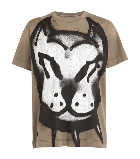 Shop Givenchy Dog Print Oversized Shirt 